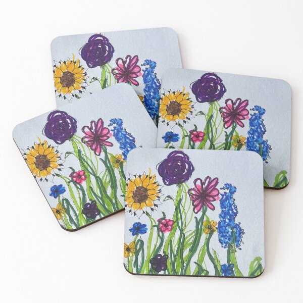 Item preview, Wild flowers  designed and sold by Heavenly-paints.