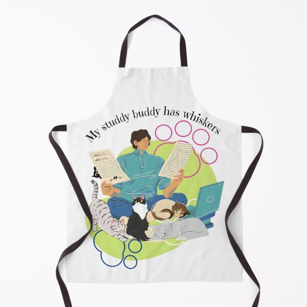 Item preview, My studdy buddy has whiskers - vet student life designed and sold by Bettybee00.