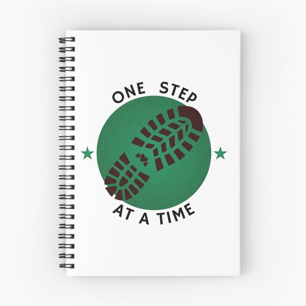 Item preview, One Step At A Time Inspirational Saying designed and sold by MoonGirlDes000.