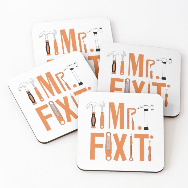 Item preview, Mr. Fix It Dad Father Papa Daddy Best Dad Handyman Repairman DIY designed and sold by UrbanStitchCreations.