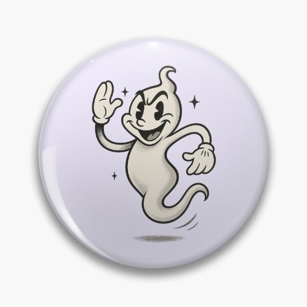 Item preview, Cheeky Ghost – Retro Cartoon Spook designed and sold by HoopeStylee.