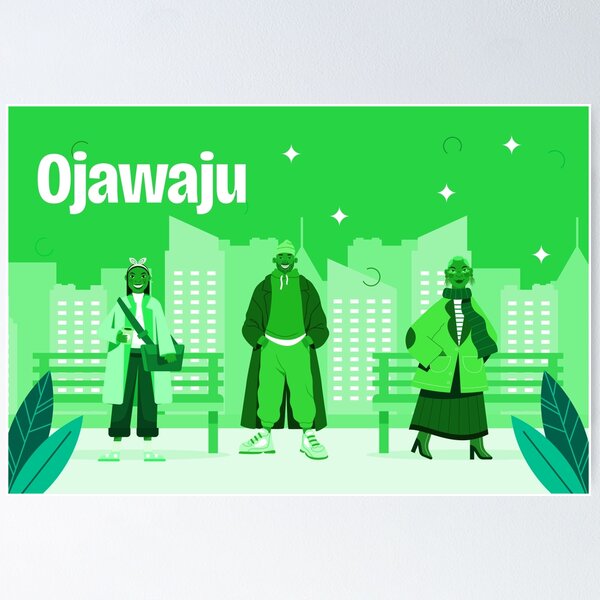 Item preview, Ojawaju w cartoon designed and sold by ojaade.