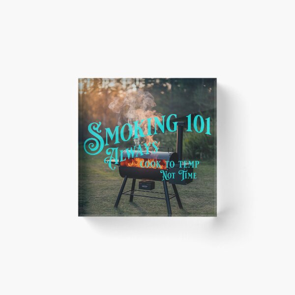 Item preview, Smoking 101 Always cook to temp, not time T-Shirt designed and sold by Minerbetter.