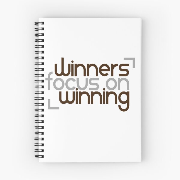 Item preview, Winners focus on Winning Tee designed and sold by PpSquaredPro.