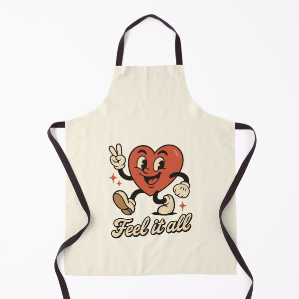 Item preview, Happy Heartbeat – Retro Cartoon Heart designed and sold by HoopeStylee.