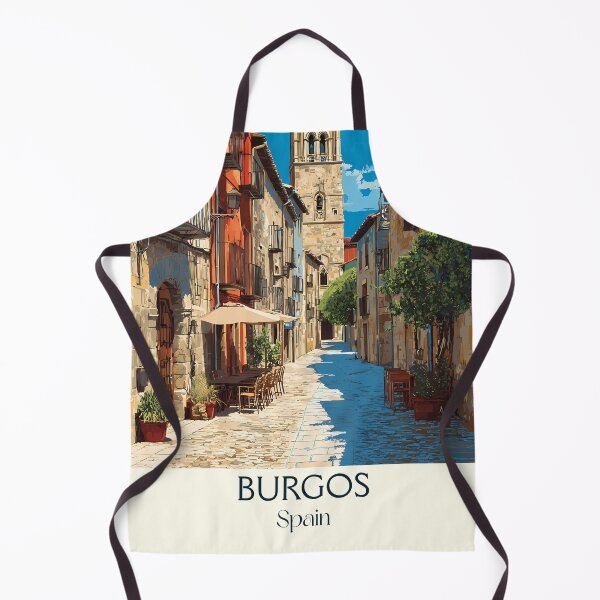 Item preview, Póster de viaje de Burgos: Catedral gótica, arte vintage español designed and sold by TuncGK.