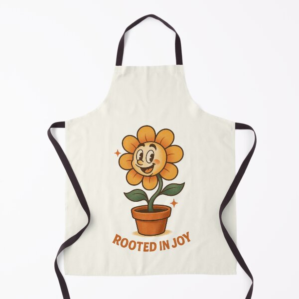 Item preview, Bloom Buddy – Retro Cartoon Potted Flower designed and sold by HoopeStylee.