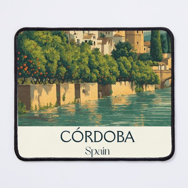 Item preview, Córdoba Travel Poster – Mosque-Cathedral Inspired Vintage Print designed and sold by TuncGK.
