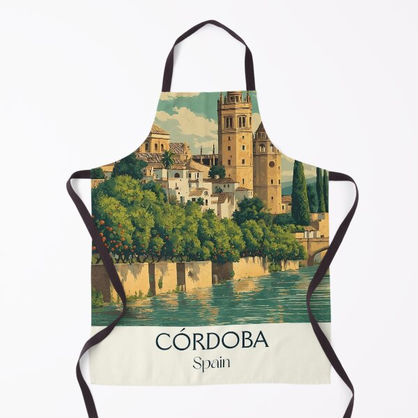 Item preview, Córdoba Travel Poster – Mosque-Cathedral Inspired Vintage Print designed and sold by TuncGK.
