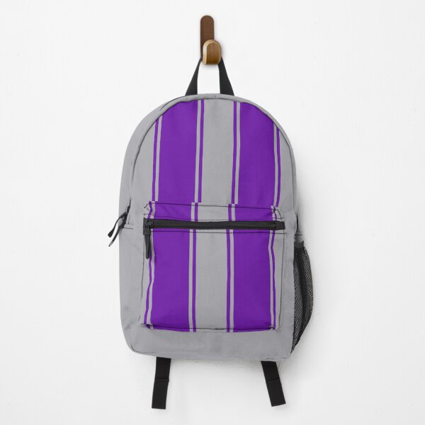 Item preview, Dual Racing Stripes 2 Pinstripes Ea (Purple On Gray) designed and sold by Racing Stripes Only.