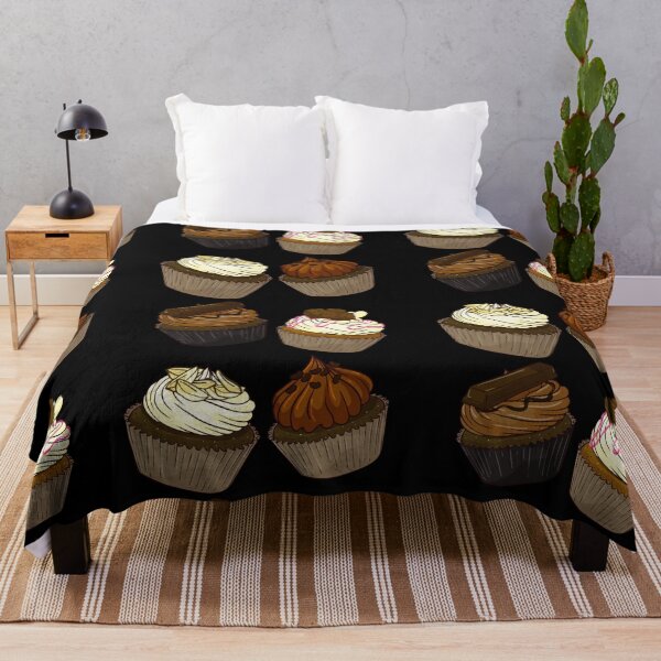 Item preview, Chocolate Lovers Cupcake Quartet – Sticker Set designed and sold by Neonyx2020.