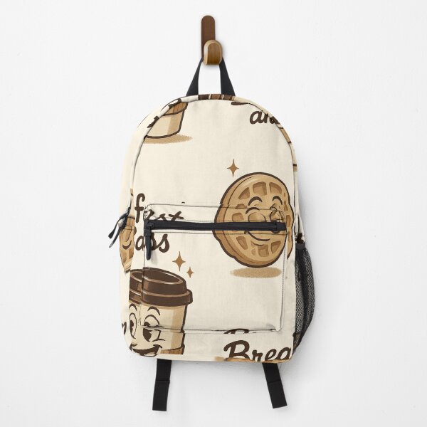 Item preview, Morning Mood – Retro Waffle & Coffee Duo designed and sold by HoopeStylee.