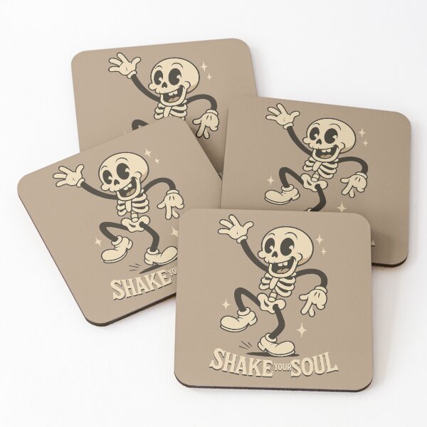 Item preview, Skelly Steps – Retro Cartoon Skeleton designed and sold by HoopeStylee.