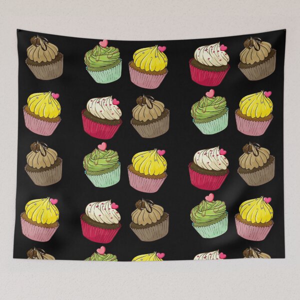 Item preview, Sweet Cupcake Quartet – Sticker Set designed and sold by Neonyx2020.