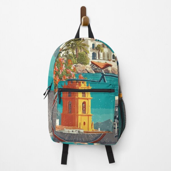 Item preview, Marbella Vintage Travel Poster – Luxury Coastline Art designed and sold by TuncGK.