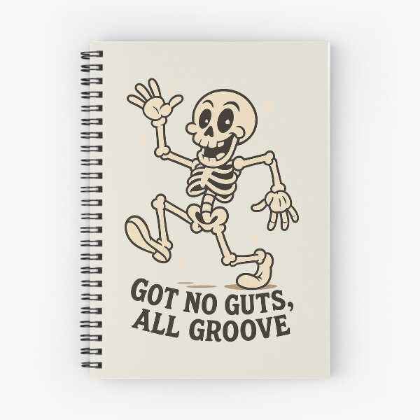 Item preview, Bone Bounce – Vintage Dancing Skeleton designed and sold by HoopeStylee.