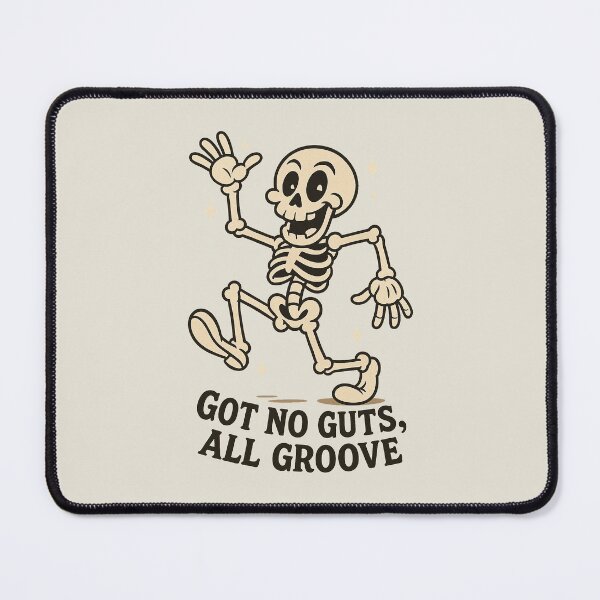 Item preview, Bone Bounce – Vintage Dancing Skeleton designed and sold by HoopeStylee.
