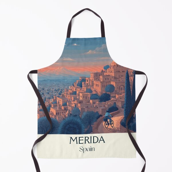 Item preview, Mérida Travel Poster – Roman Ruins Vintage Spain Art designed and sold by TuncGK.
