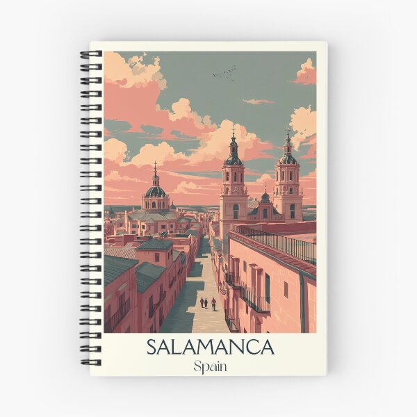 Item preview, Salamanca Travel Poster – Spanish Baroque Vintage Art designed and sold by TuncGK.