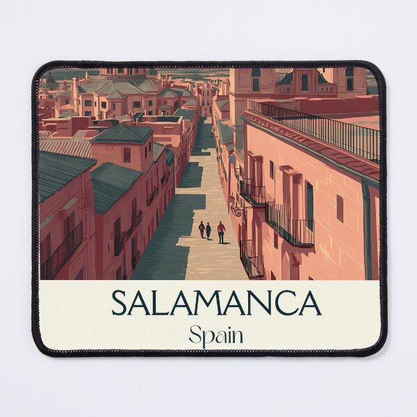 Item preview, Salamanca Travel Poster – Spanish Baroque Vintage Art designed and sold by TuncGK.