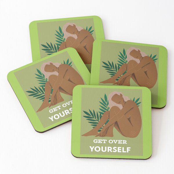 Item preview, GET OVER YOURSELF designed and sold by PSYKT .