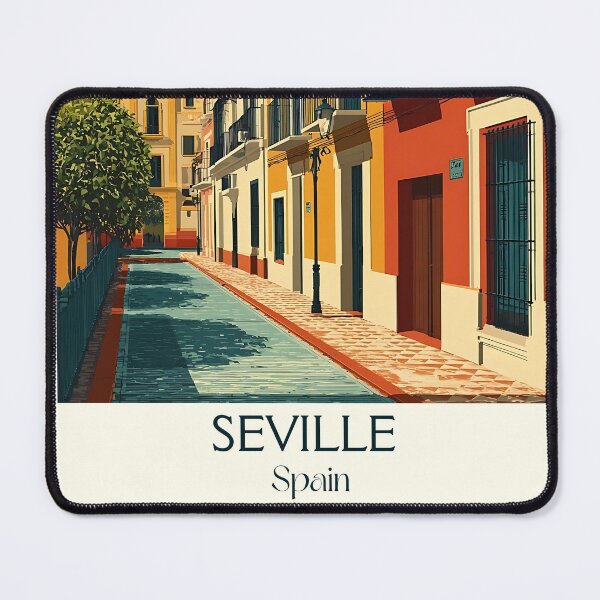 Item preview, Seville Vintage Poster – Flamenco City Travel Wall Art designed and sold by TuncGK.
