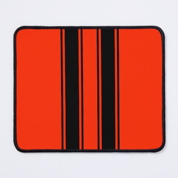Item preview, Dual Racing Stripes 2 Pinstripes Each (Black On Bright Red) designed and sold by Racing Stripes Only.