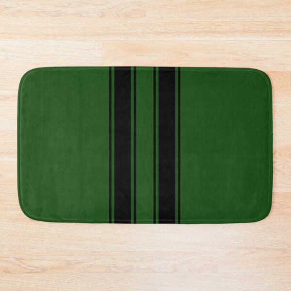 Item preview, Dual Racing Stripes 2 Pinstripes Ea (Black On Dark Green) designed and sold by Racing Stripes Only.