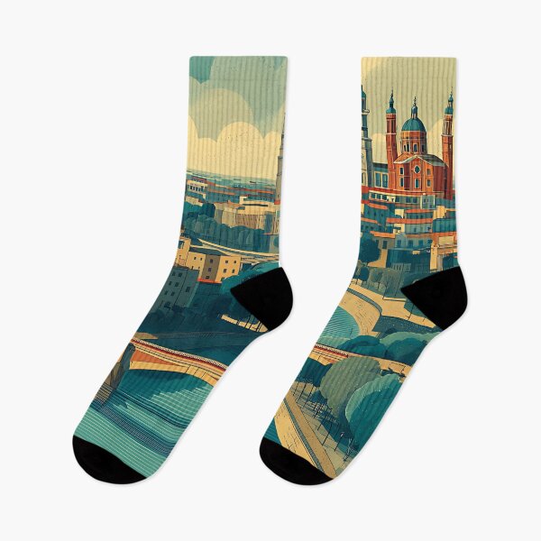 Item preview, Zaragoza Vintage Poster – Basilica del Pilar Spain Travel Art designed and sold by TuncGK.