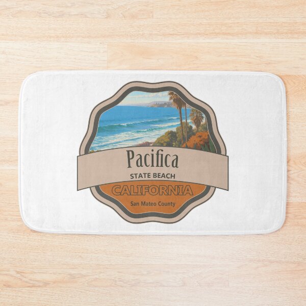 Item preview, Pacifica State Beach, San Mateo County, California designed and sold by Wanderful-roads.
