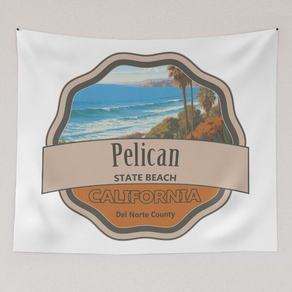 Item preview, Pelican State Beach, Del Norte County, California designed and sold by Wanderful-roads.