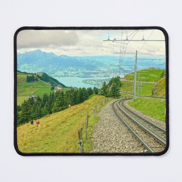 Item preview, Curves of Tranquility: A Swiss Mountain Passage designed and sold by Chen He.