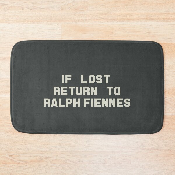 Item preview, If Lost Return to Ralph Fiennes Tee designed and sold by deluluhaze.