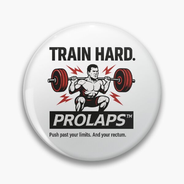 Item preview, Train Hard: ProLaps Parody Gym Tee designed and sold by Lilo-Designs.