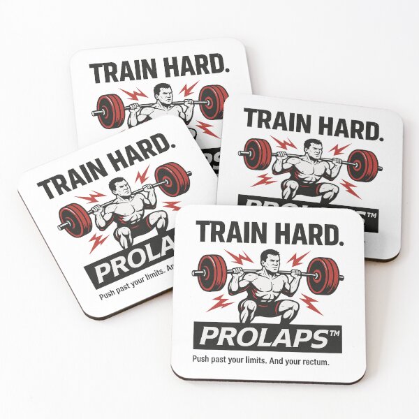 Item preview, Train Hard: ProLaps Parody Gym Tee designed and sold by Lilo-Designs.