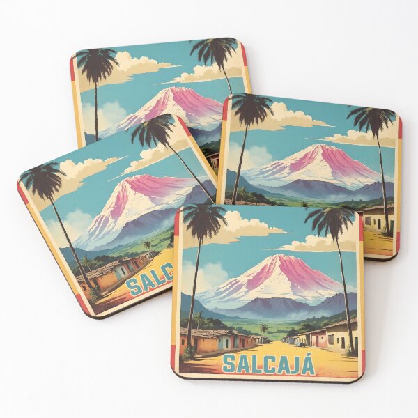 Item preview, Salcaja Guatemala Vintage Poster Tourism  designed and sold by TravelersGems.