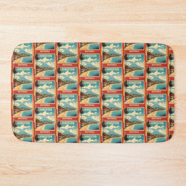 Item preview, Livingston Guatemala Vintage Poster Tourism  designed and sold by TravelersGems.