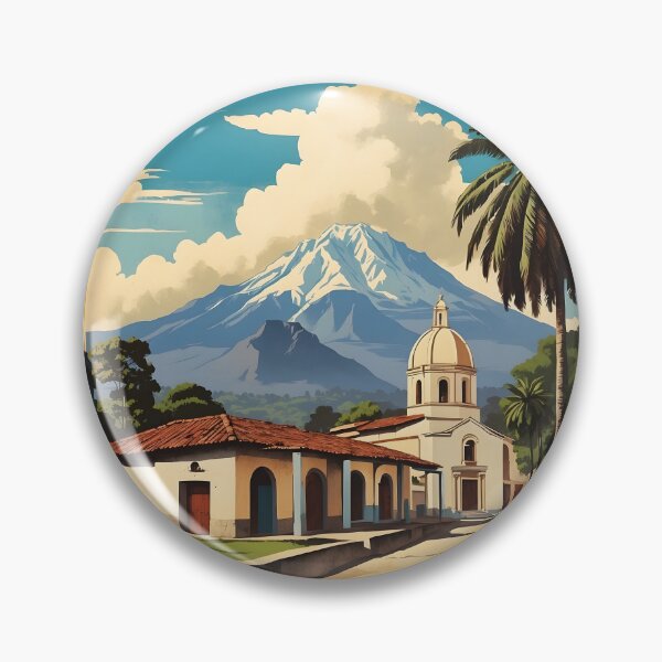 Item preview, San Pablo Jocopilas Guatemala Vintage Poster Tourism  designed and sold by TravelersGems.