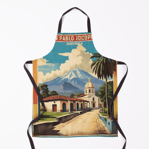 Item preview, San Pablo Jocopilas Guatemala Vintage Poster Tourism designed and sold by TravelersGems.
