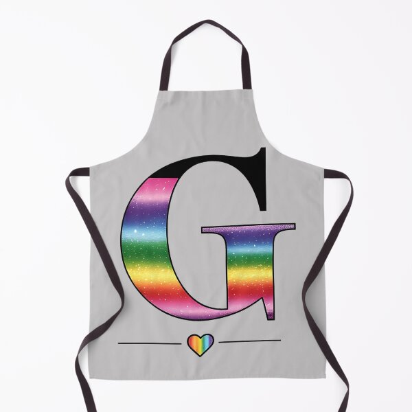 Item preview, Pride Rainbow G Letter with Heart, Guncle designed and sold by Bliss Find And Design.