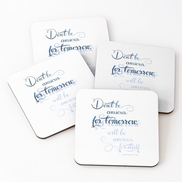 Item preview, Don´t Be Anxious for Tomorrow designed and sold by GudsOrd Illustrasjoner.