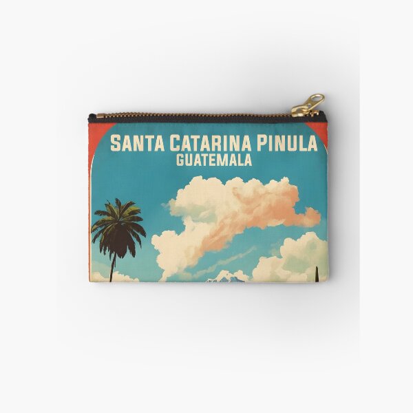 Item preview, Santa Catarina Pinula Guatemala Vintage Poster Tourism  designed and sold by TravelersGems.