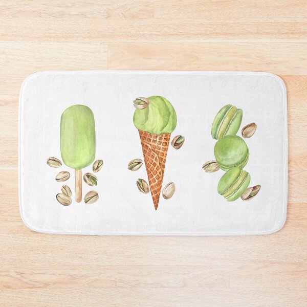 Item preview, Pistachio Ice Cream and Macarons set designed and sold by Flowersforbear.