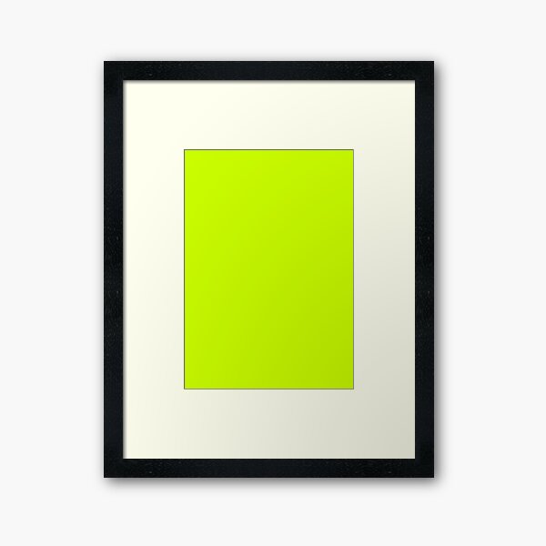Item preview, Neon Green – Electric Fluorescent Solid Color Design designed and sold by EmeraldeaArt.
