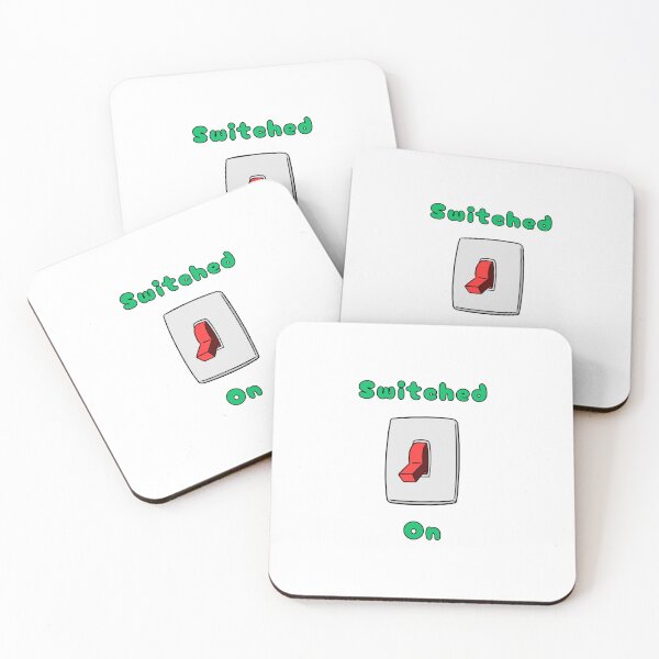 Item preview, Switched On, Red Light Switch, Funny, Humorous, Quirky, Electric  designed and sold by AASparksDesigns.