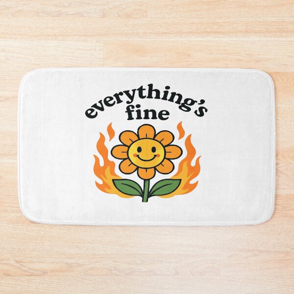 Item preview, Everythings fine flower designed and sold by YourFavBuddy.