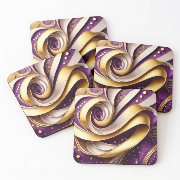 Item preview, Colorful Abstract Fibonacci Art 41 designed and sold by Vicky Brago-Mitchell®.