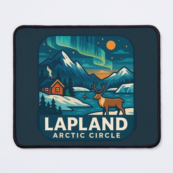 Item preview, Lapland Arctic Circle designed and sold by Myra365Art.