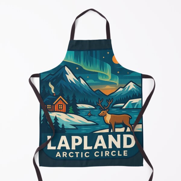 Item preview, Lapland Arctic Circle designed and sold by Myra365Art.