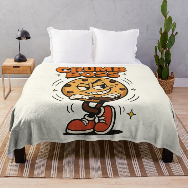 Item preview, Crumb Boss – Sassy Retro Cookie Cartoon designed and sold by HoopeStylee.